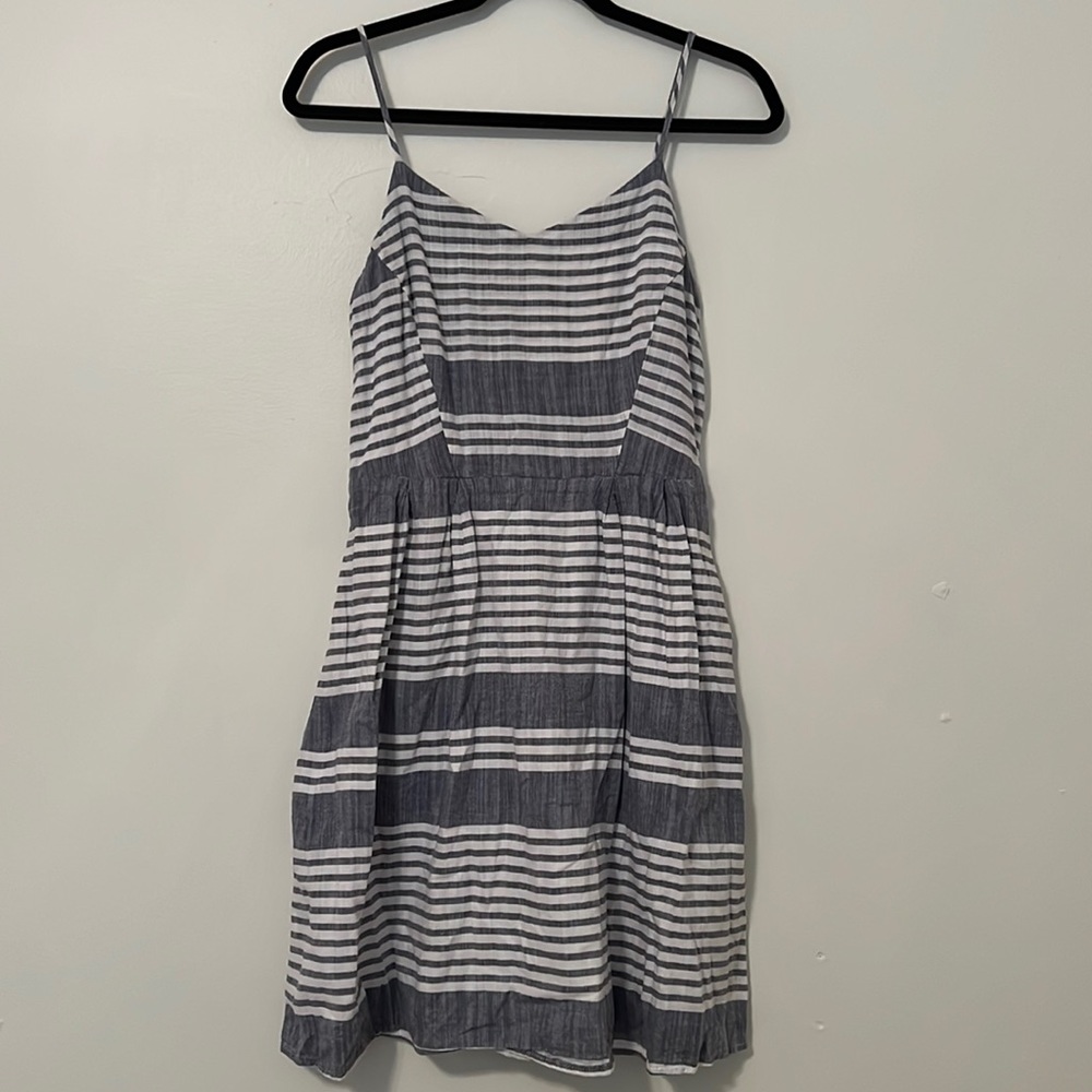 Chambray Stripe Cotton Old Navy Dress